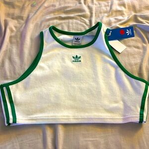 Terry cloth tank top - Adidas - Brand new